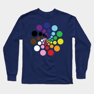 Rainbow dots Long Sleeve T-Shirt